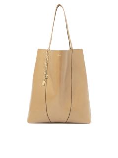 CHLOÉ Tote bag Woman Large Chloé Spin tote bag in grained leather w