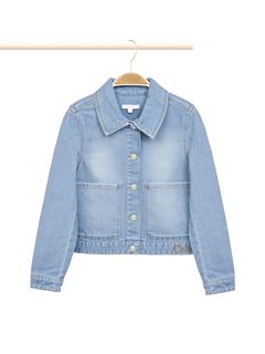 CHLOÉ Jacket Childrenswear Woman Denim jacket w