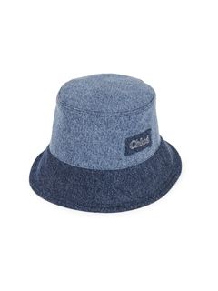 CHLOÉ Hats Woman Romy bucket hat in denim w