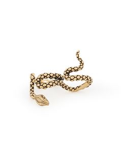 CHLOÉ Rings Woman The Chloé Snake double ring w