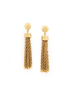 CHLOÉ Earings Woman The Chloé Pompoms earrings w