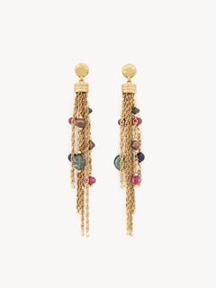 CHLOÉ Earings Woman The Chloé Pompoms earrings w