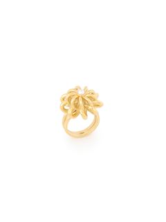 CHLOÉ Rings Woman The Chloé Mechanical Flowers ring w