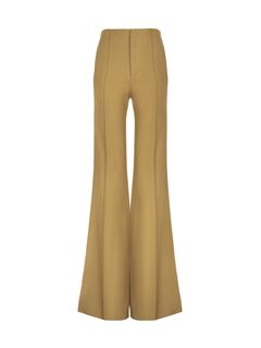 CHLOÉ Pants Woman Flare pants in cotton drill w