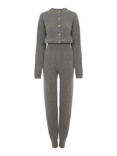 CHLOÉ Pants Woman Jumpsuit in wool & cashmere w