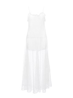 CHLOÉ Dresses Woman Sleeveless jumpsuit in floral lace w