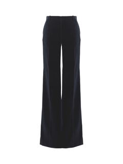 CHLOÉ Pants Woman Flared tailored pants in velvet w