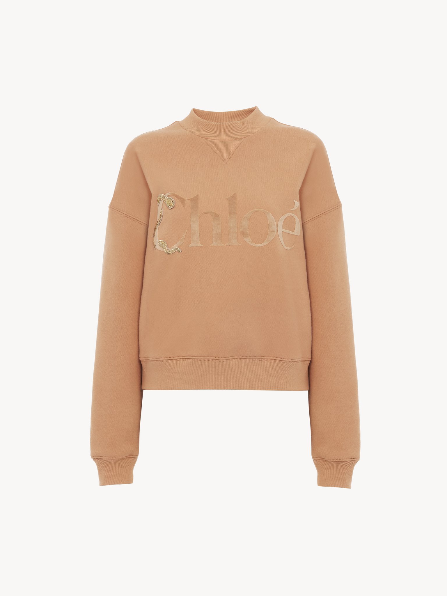 Generous logo sweater in cotton fleece Snake capsule cotton fleece
Toasted Oats