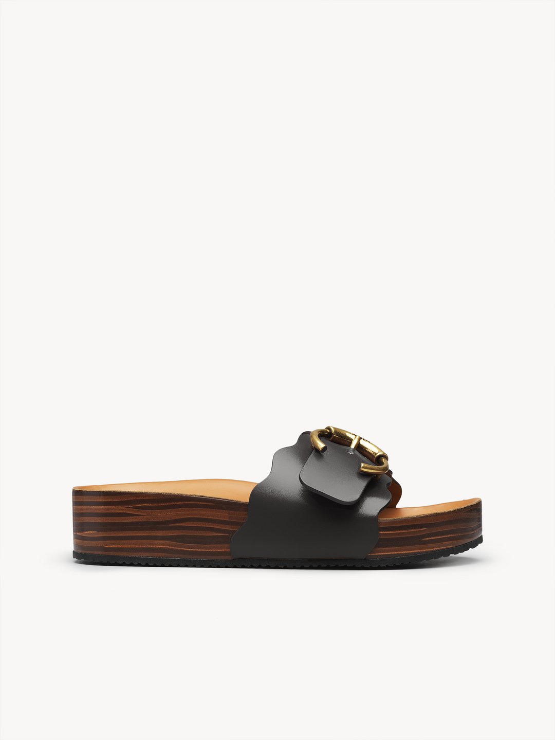 chloe lauren footbed mule