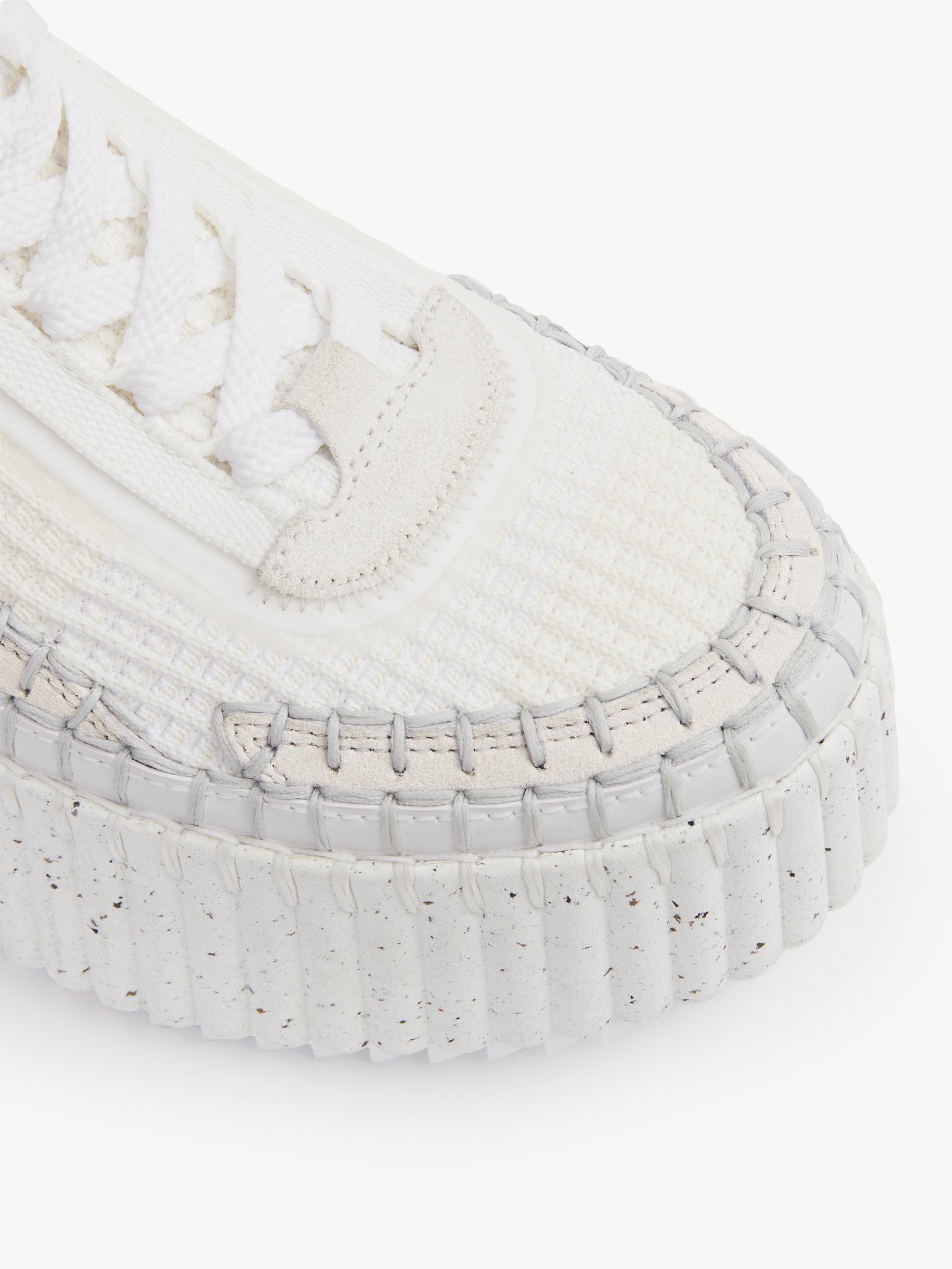 Nama wedge sneaker Lower-impact mesh
White Product detail