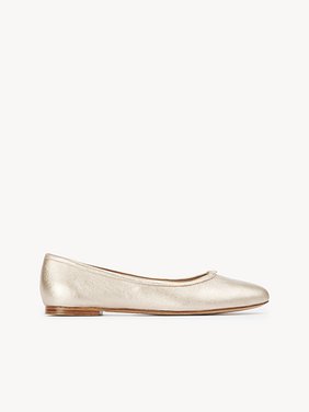 Marcie ballerina Metallic leather
Frosted Almond