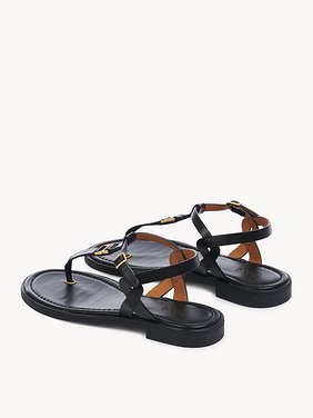 Marcie sandal Cowhide
Black Front view of the product being worn