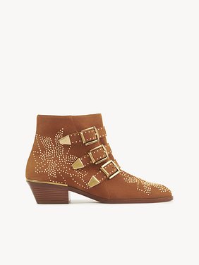 Botines Susanna Cuero de vaca nubuck
Ginger Brown