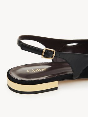 Saada slingback Goatskin mix
Black Front view of the product being worn