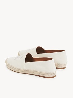 Pary espadrille Canvas
White Front view of the product being worn