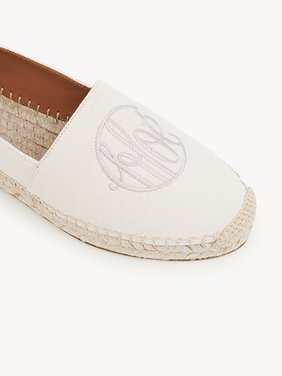 Pary espadrille Canvas
White Front view of the product being worn