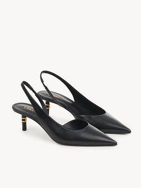 Marcie slingback Shiny goatskin
Black Product detail