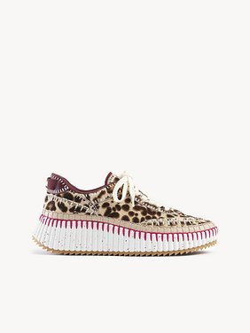 Nama sneaker Leopard-print pony cowhide
Jungle Brown