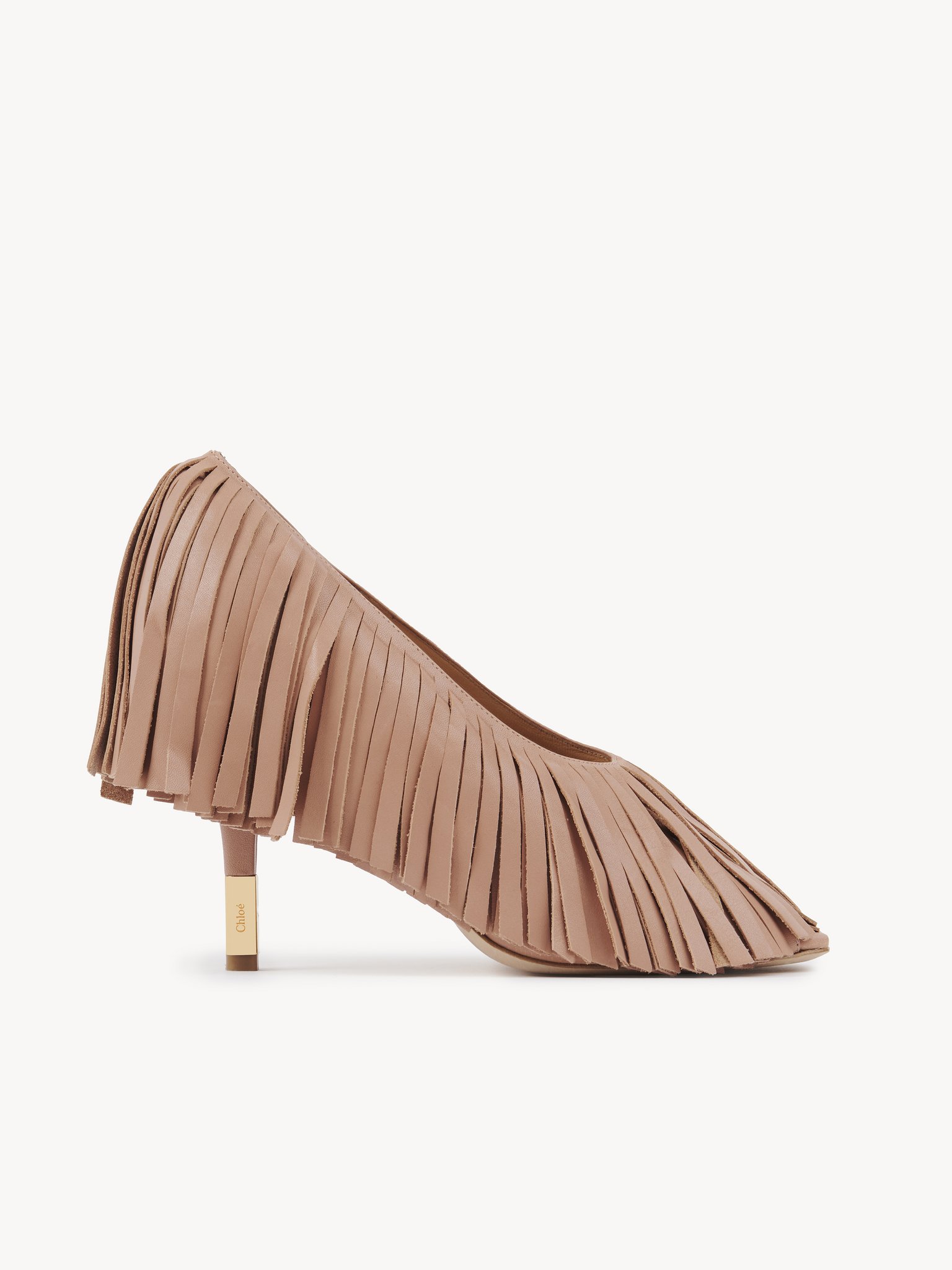 Mona pump Shiny calfskin
Tan Rose