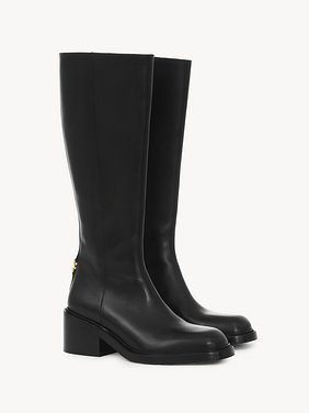 Marcie heeled boot Shiny calfskin
Black Product detail