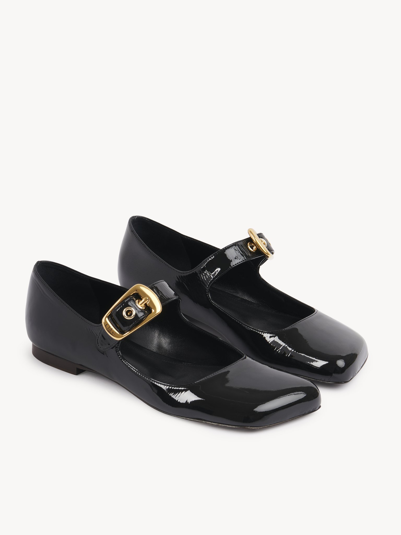 Polly ballerina Patent calfskin
Black Product detail