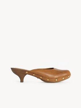 Judith clog Shiny cowhide
Smooth Tan