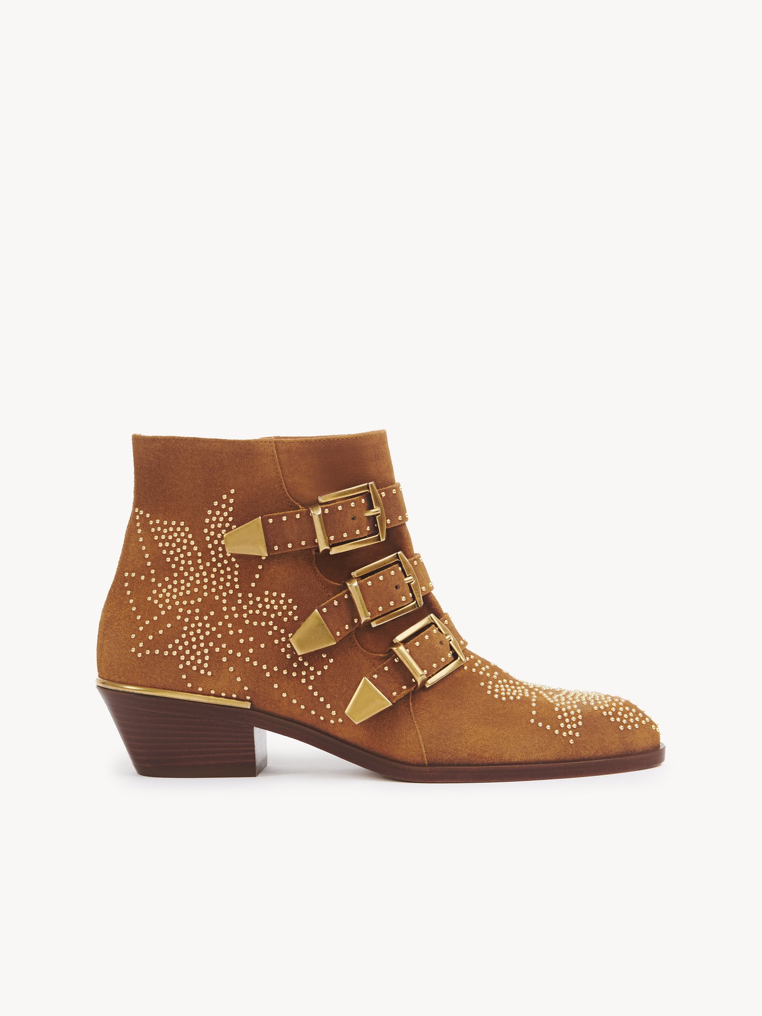 Susanna ankle boot Suede calfskin
Gold Brown