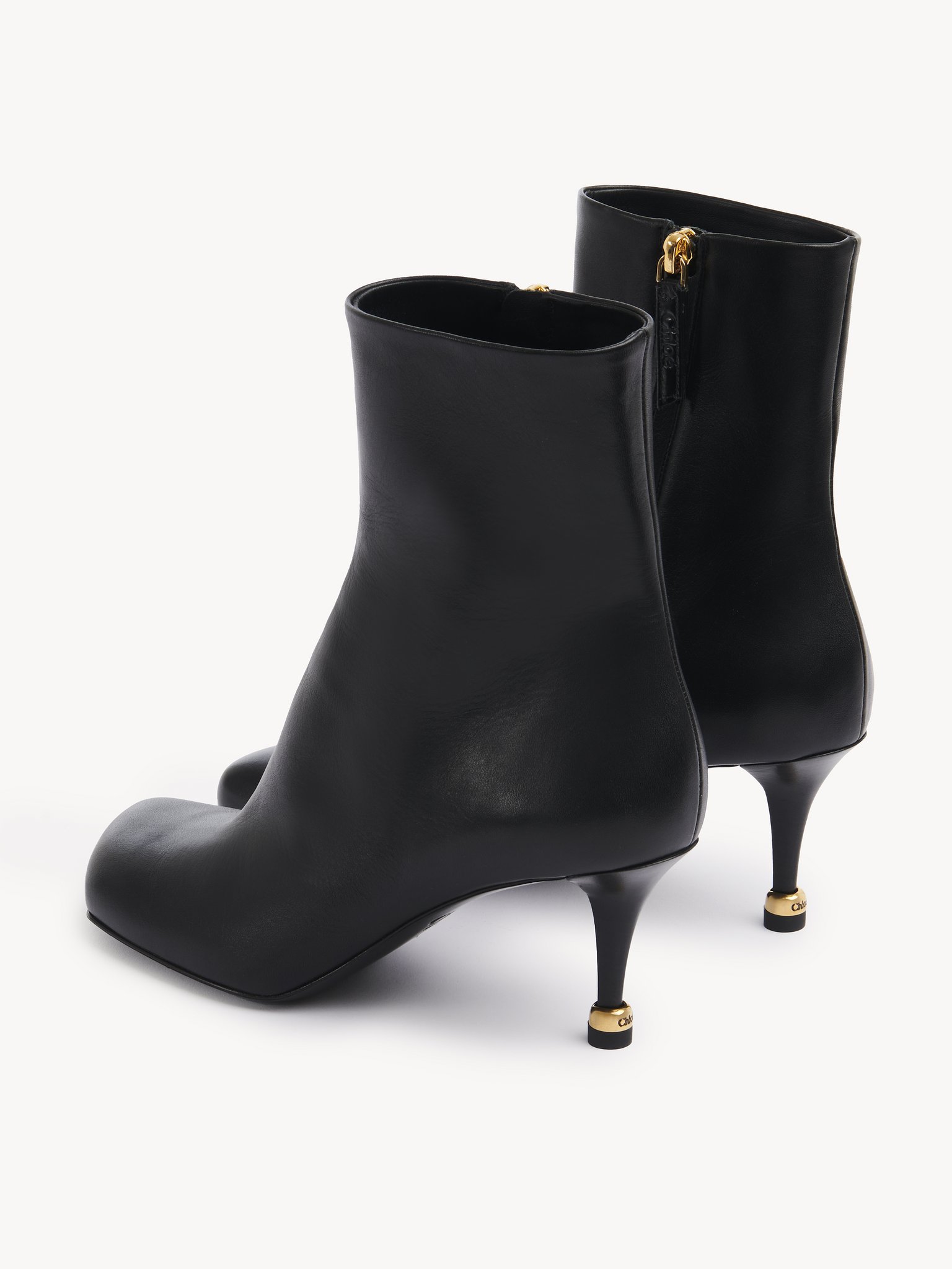 Andrea ankle boot Shiny calfskin
Black 