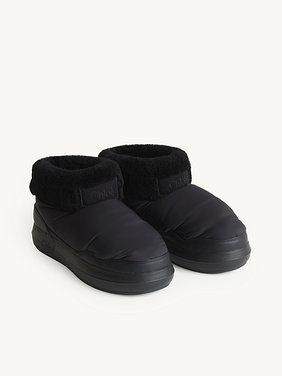 Polar ankle boot Nylon & shearling
Black Back view of the product