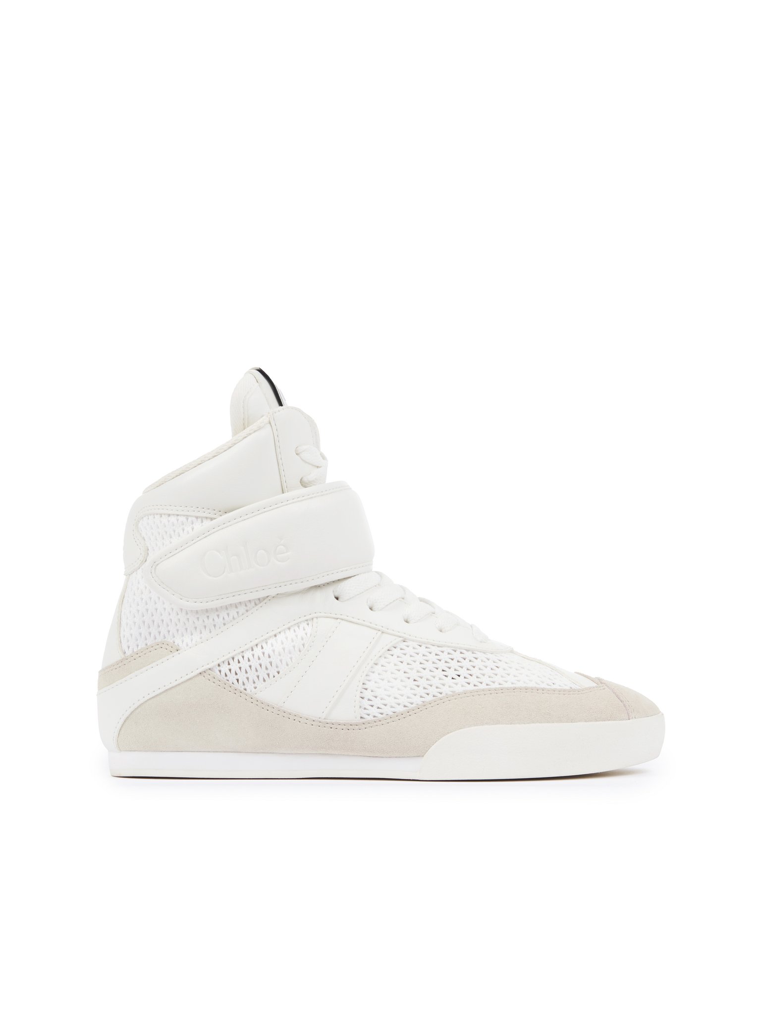 Chloé Kick high-top sneaker Mesh & calfskin
Cloudy Cream Preview of the product in the shopping bag