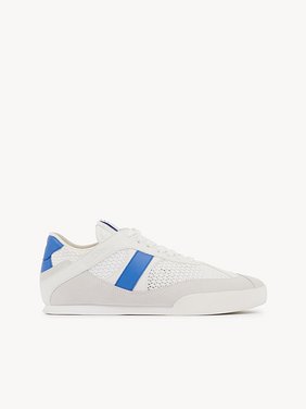 Chloé Kick sneaker Mesh & calfskin
White - Blue