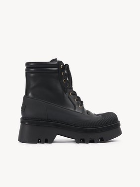 Phoenix ankle boot Bio-based TPU & oily calfskin
Black