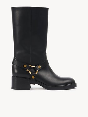 Black chloe boots online