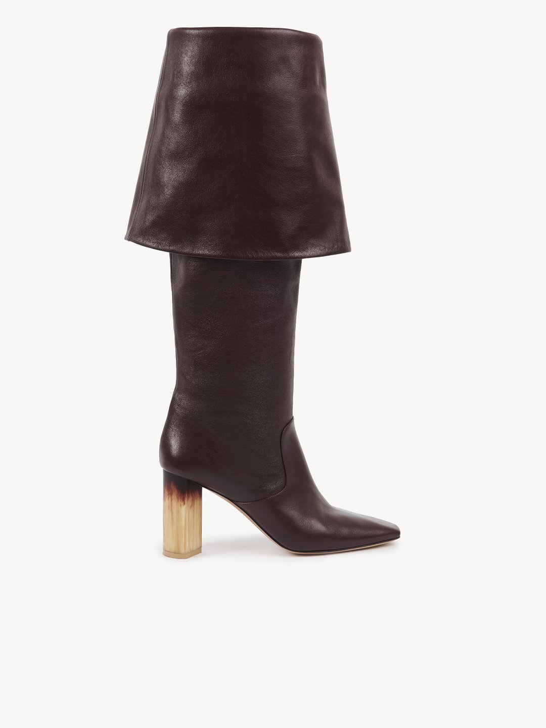 Hotsell Chloe Tall Brown Leather Boots