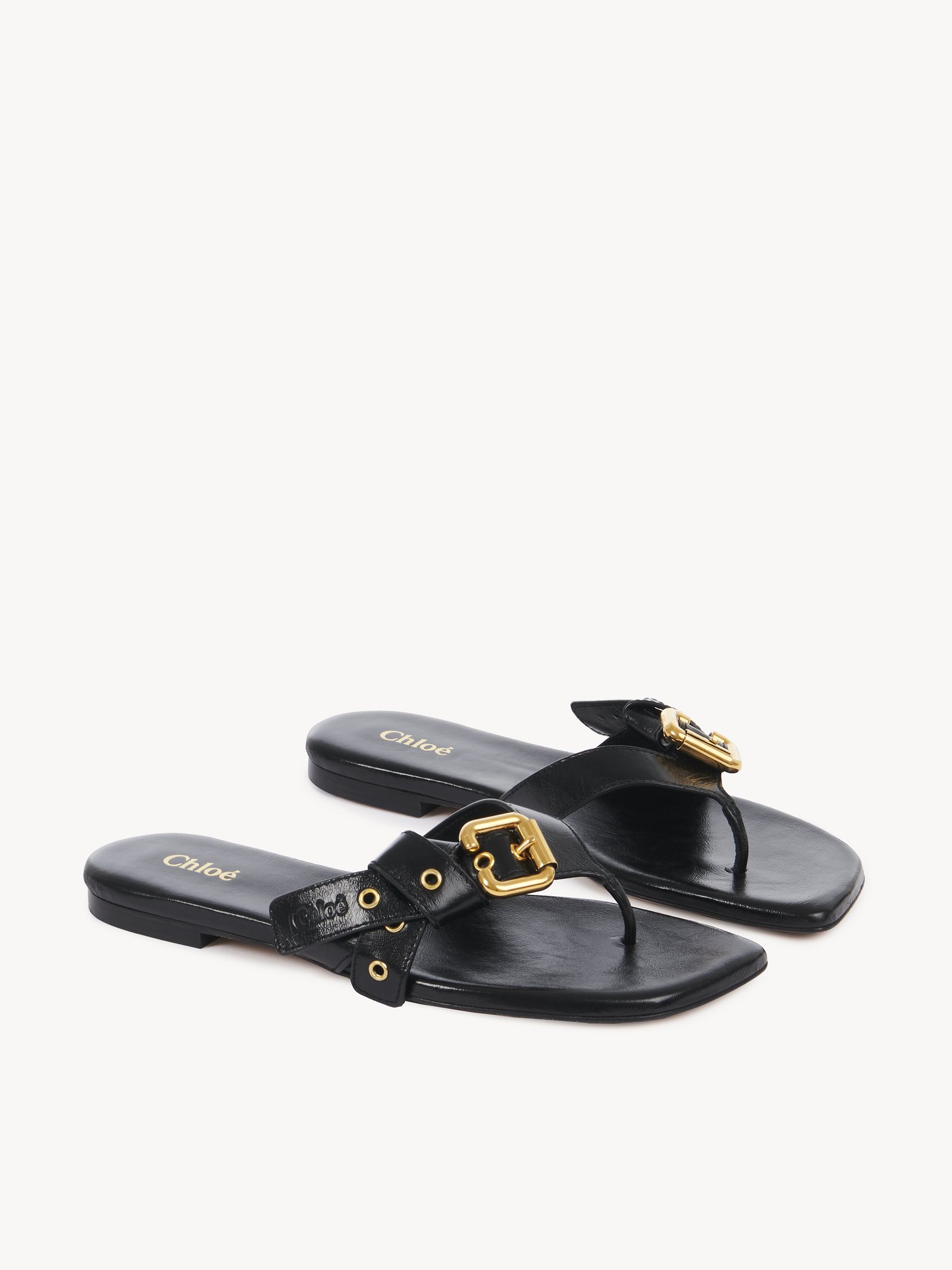 Mae sandal Shiny calfskin
Black Product detail