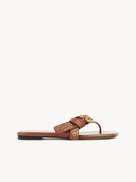 Mae sandal Shiny calfskin
Clay Brown