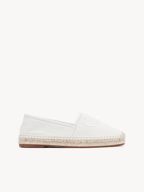 Isla espadrille Embroidered canvas
Eggshell