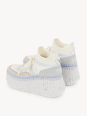 Nama wedge sneaker Lower-impact mesh
Pearl Blue 