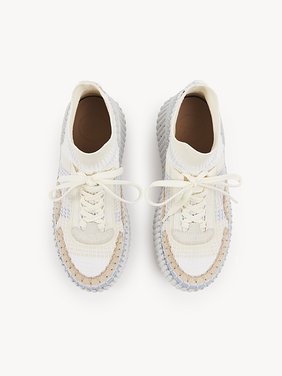 Nama wedge sneaker Lower-impact mesh
Pearl Blue 