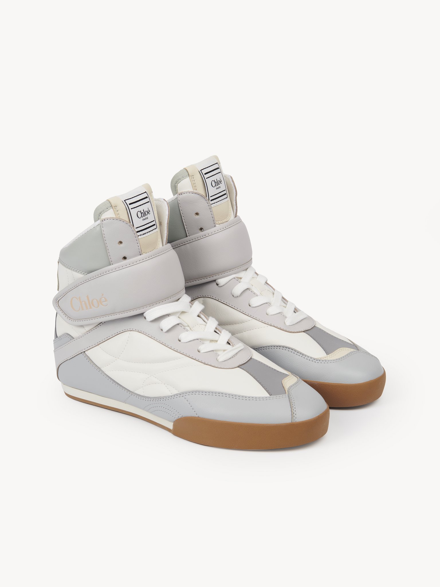 Chloé Kick high-top sneaker Calfskin
Pastel Blue Product detail