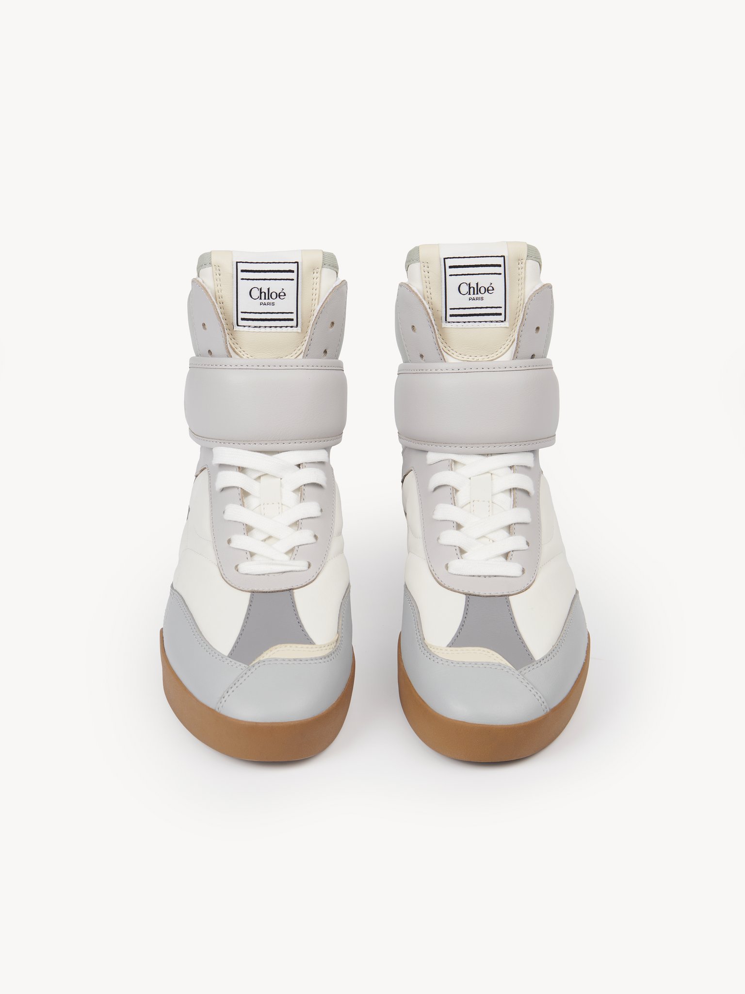 Chloé Kick high-top sneaker Calfskin
Pastel Blue 