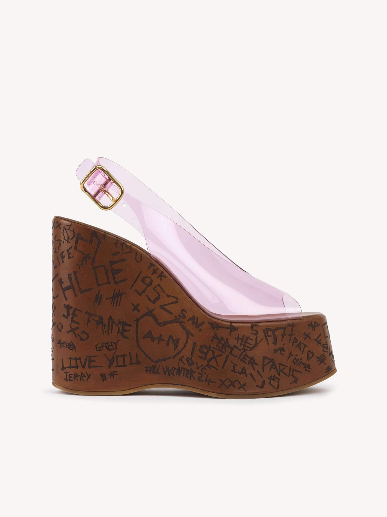 Maxime wedge sandal TPU
Pink Fizz