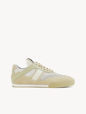 Chloé Kick sneaker Mesh & calfskin
Soft Khaki