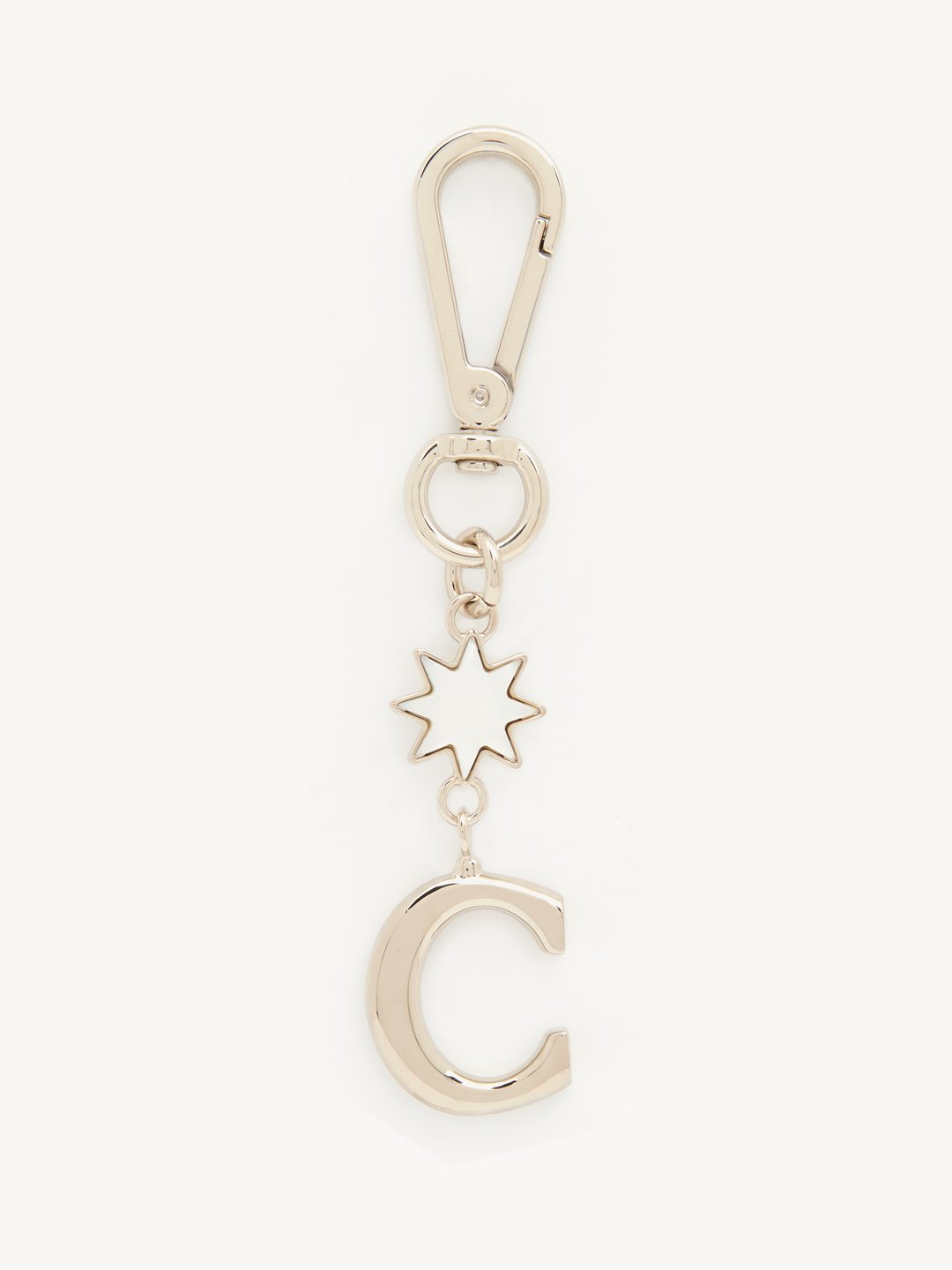 Chloe personalized alphabet bag charm sale