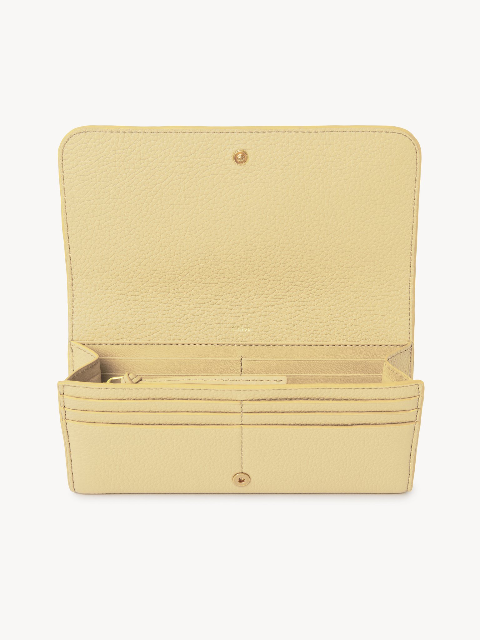 Marcie long wallet with flap Grained calfskin
Softy Yellow Product detail