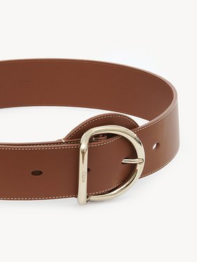 Large Tim belt Smooth calfskin
Light Caramel Back view of the product