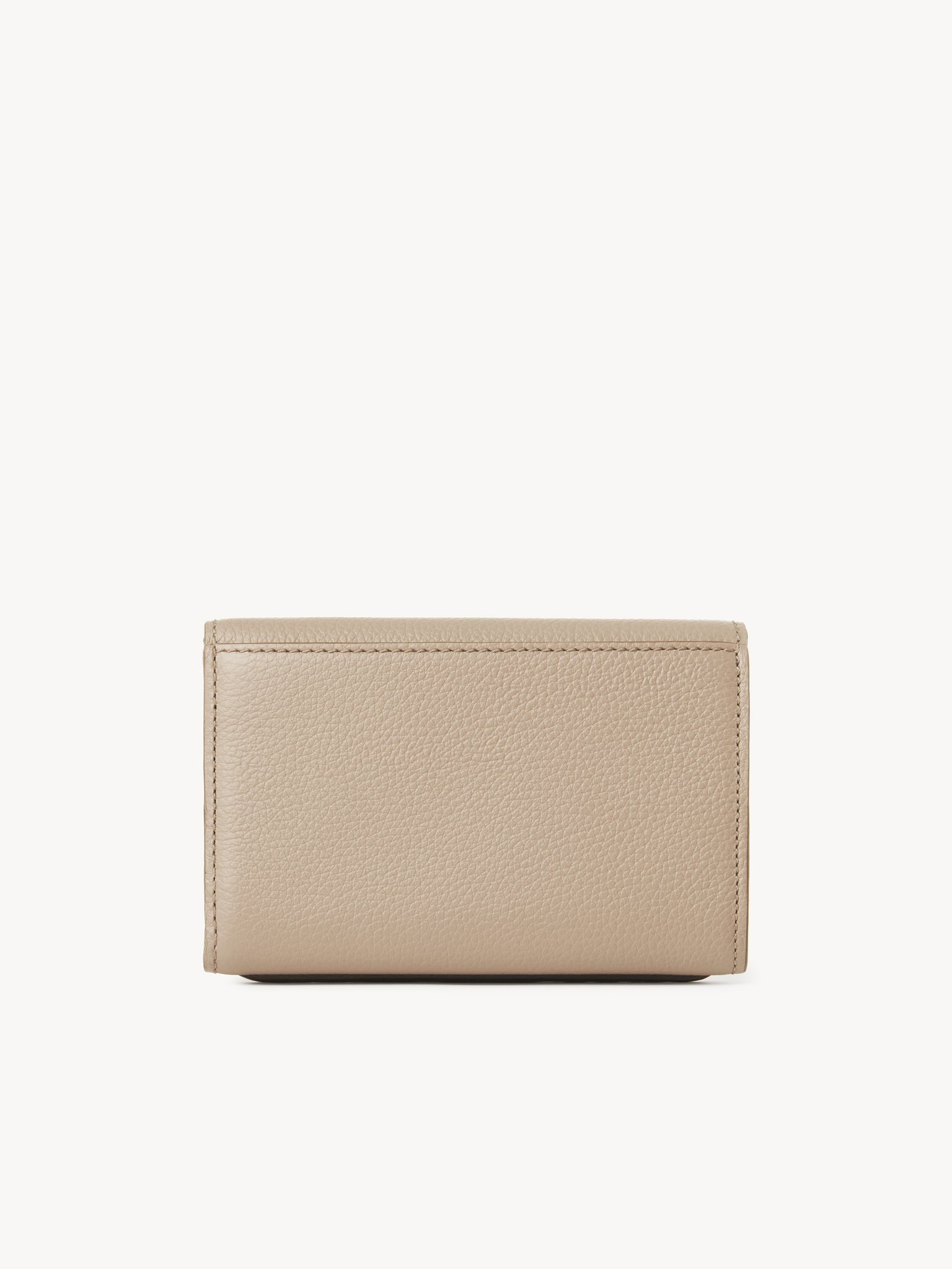 Marcie compact wallet in grained leather Grained calfskin
Floral Grey Back view of the product