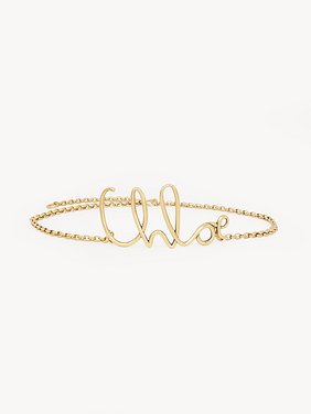 The Chloé Iconic small belt Brass
Vintage Gold