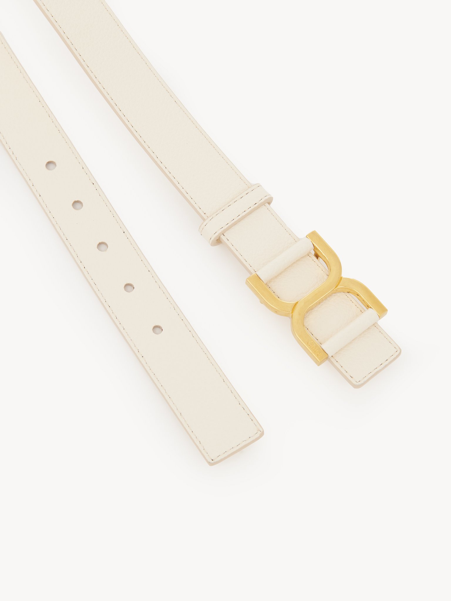 Marcie belt Grained calfskin & brass
Misty Ivory Product detail