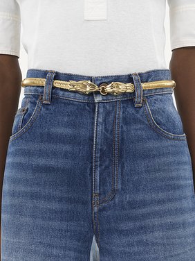 The Chloé Snake belt Brass
Vintage Gold Back view of the product